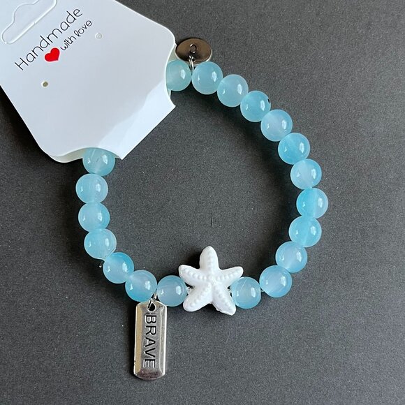 Charmze Stackable Stretch Beaded Bracelets Starfish Beach NEW - Picture 5 of 5